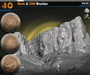 Rock & Cliff Brushes | Vol.01