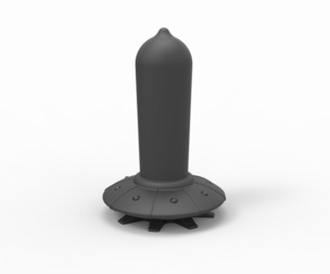 UFO anal plug