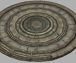 Game Model Arena - Swamp Stonehenge base 01
