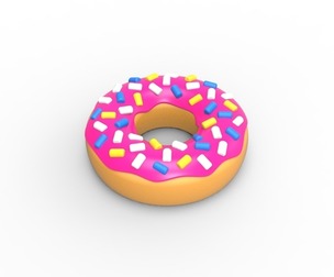 Donut cock ring