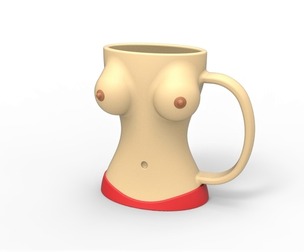 Boobs cup