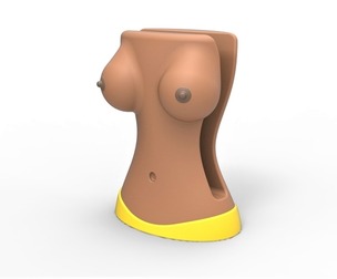Boobs napkin holder