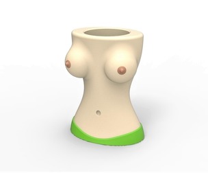Boobs Tea Light Candle holder