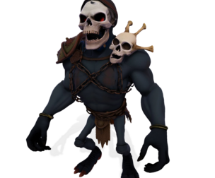 Skullbound Titan – High Poly 3D Printable Figurine