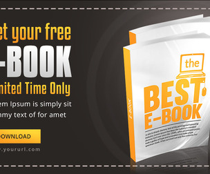Education Banner, EDITABLE PSD Template, Shop Now, Advertising