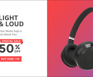 Product Sale Banner, EDITABLE PSD Template, Shop Now, Advertising