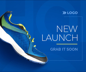 Product Sale Banner, EDITABLE PSD Template, Shop Now, Advertising