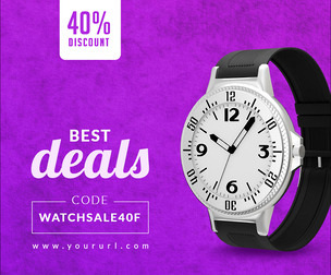 Product Sale Banner, EDITABLE PSD Template, Shop Now, Advertising