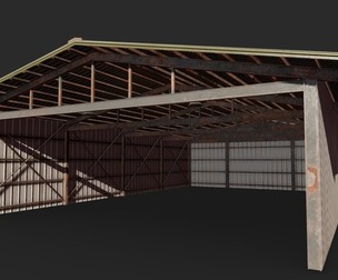 Industrial Hangar Warehouse