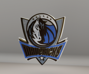 NBA Dallas Mavericks Team Logo