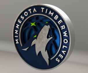 NBA Minnesota Timberwolves Team Logo