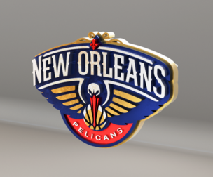 NBA New Orleans Pelicans Team Logo