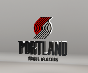 NBA Portland Trail Blazers Team Logo