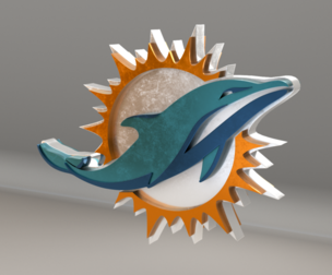 NFL Miami Dolphins Logo