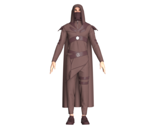 Men Assassin Outfit V2 | Marvelous / Clo3d / obj / fbx