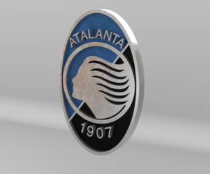 Atalanta Football Team Logo