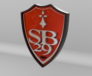 Stade Brestois 29 Brest Team Logo