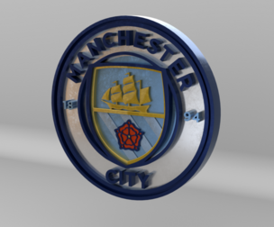Manchester City Football Club Team Logo