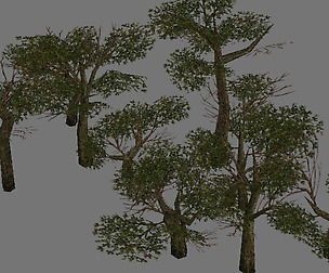 Model Arena - Variation grass flowers trees 06 01