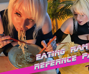 [Drawing Reference Pack] - Eating Ramen