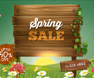 Seasonal Sale Banner, EDITABLE PSD Template, E-Commerce Marketing, Advertising