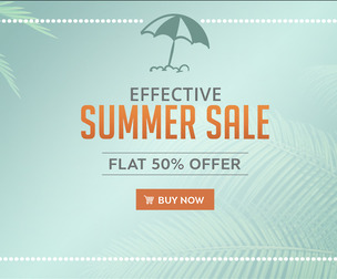 Seasonal Sale Banner, EDITABLE PSD Template, E-Commerce Marketing, Advertising