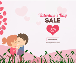 Seasonal Sale Banner, EDITABLE PSD Template, E-Commerce Marketing, Advertising