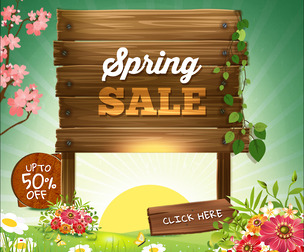 Seasonal Sale Banner, EDITABLE PSD Template, E-Commerce Marketing, Advertising