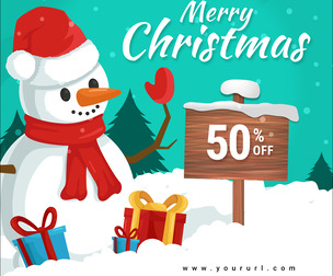 Seasonal Sale Banner, EDITABLE PSD Template, E-Commerce Marketing, Advertising