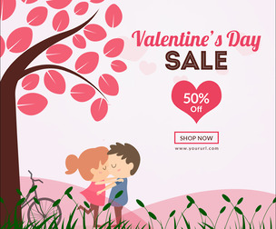 Seasonal Sale Banner, EDITABLE PSD Template, E-Commerce Marketing, Advertising