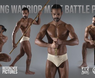 660+ Strong Warrior Male Battle Poses
