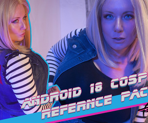 [Drawing Reference Pack] - Android 18