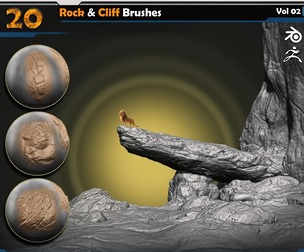 Rock & Cliff Brushes | Vol.02