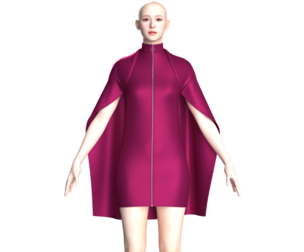 Girls Fashion Party Dress V3 | Marvelous / Clo3d / obj / fbx