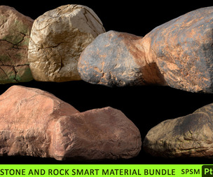 Stone and Rock smart material bundle (SPSM)
