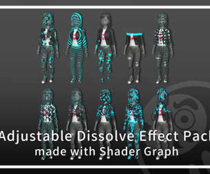 Adjustable Dissolve Effect Pack