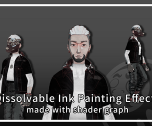 Dissolvable Ink Painting Effects