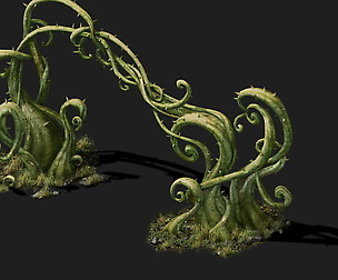 - poison Valley Scene - poisonous plant thorn 01