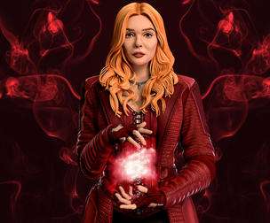 Scarlet Witch/Elizabeth Olsen.3D Print Model