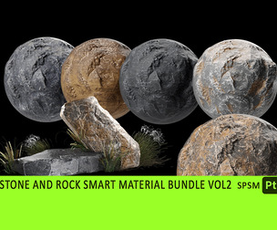 Stone and Rock smart material bundle vol.2 (SPSM)