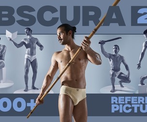 1000+ Male Anatomy – Dynamic Reference for Sketching