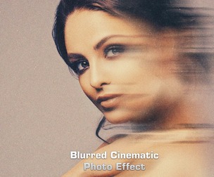 Horizontal Photo Effect PSD Template