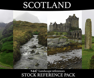 Scotland - Location Background Reference Pack