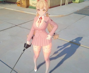 <绝区零> 爱丽丝-JK制服 粉白