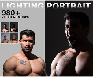Lighting Portrait Photo Reference Pack , 980+ Images . no ai . Free Pack