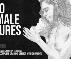 Two Female Figures - James Martin Tutorial
