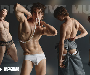 Expressive Muse: Male Fashion & Pose Reference Pack Part I
