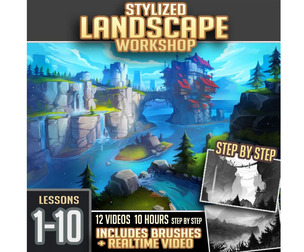 Landscape Painting Workshop Lessons 1-10