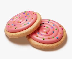 Frosted Sugar Cookie