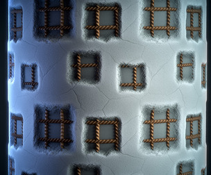 Concrete Wall (Stylized) - Vol 05 -  SBsar & Maps